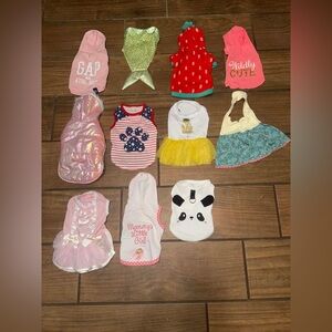 11 adorable doggy outfits bundle